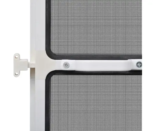 Valge Hingedega Putukavõrk Ustele, 120 X 240 Cm