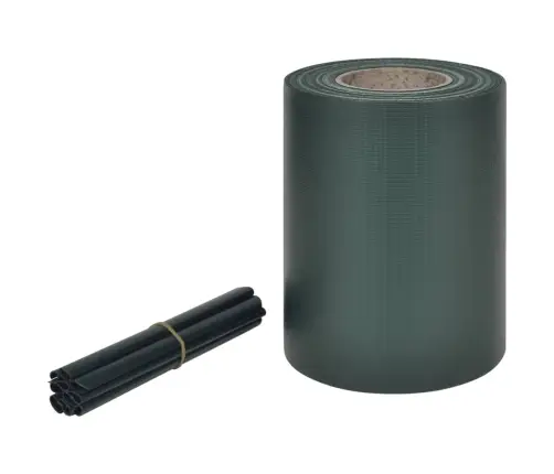 Dārza Aizslietnis, Pvc, 70X0,19 M, Zaļš Vidaxl