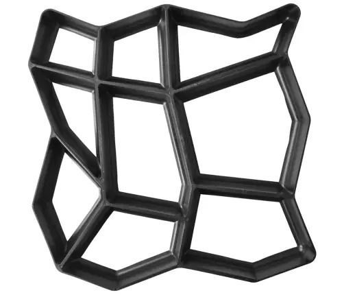 Bruģa Formas Dārzam 42 X 42 X 4 Cm 2 Gab.