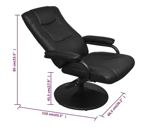 Tugitool Jalapingiga, Must, Kunstnahk Tugitool Jalapingiga, Must, Kunstnahk