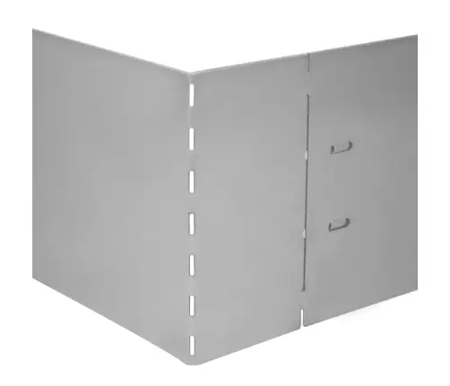 Lanksčių Vejos Tvorelių Komplektas, 5Vnt., 100X14cm Plienas