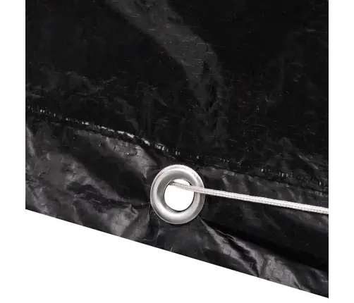 Dārza Mēbeļu Pārklājs, 8 Gredzeni, 180X70X90 Cm Vidaxl