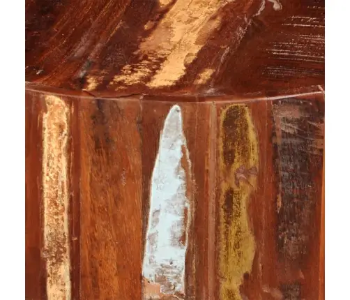 Ümmargune Kohvilaud Taastatud Puidust