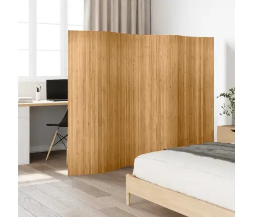 Istabas Aizslietnis, Bambuss, Dabīgā Krāsā, 250X165 Cm Vidaxl