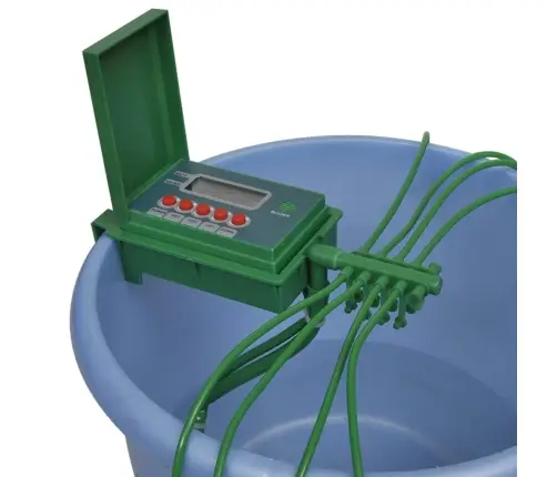 Automātiskā Apūdeņošanas Sistēma Ar Smidzinātāju Un Taimeri