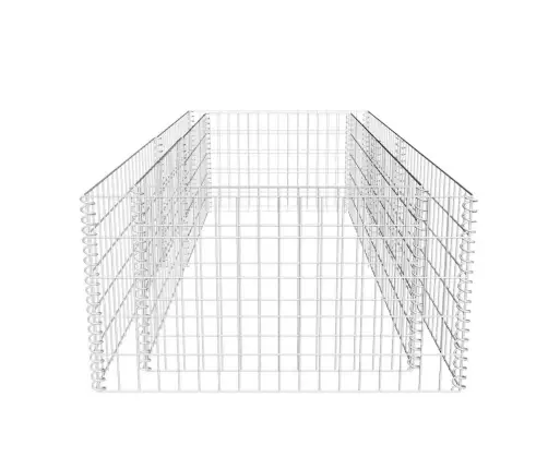 Gabions, Cinkots Tērauds, 180X90X50 Cm Vidaxl