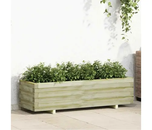 Augstā Puķu Kaste, 120X40X30 Cm, Koks, Taisnstūra Forma Vidaxl