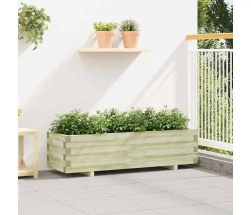 Augstā Puķu Kaste, 120X40X30 Cm, Koks, Taisnstūra Forma Vidaxl