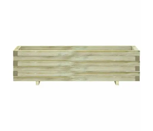 Augstā Puķu Kaste, 120X40X30 Cm, Koks, Taisnstūra Forma Vidaxl