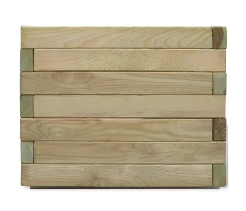 Vazonas, 50X50X40cm Mediena, Kvadratinis, Aukštas