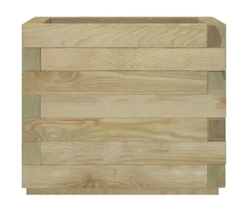 Vazonas, 50X50X40cm Mediena, Kvadratinis, Aukštas