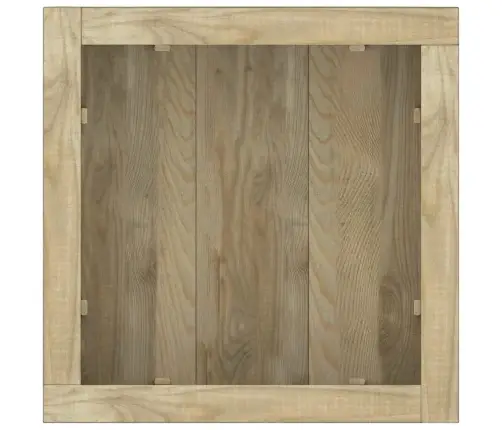 Vazonas, 50X50X40cm Mediena, Kvadratinis, Aukštas