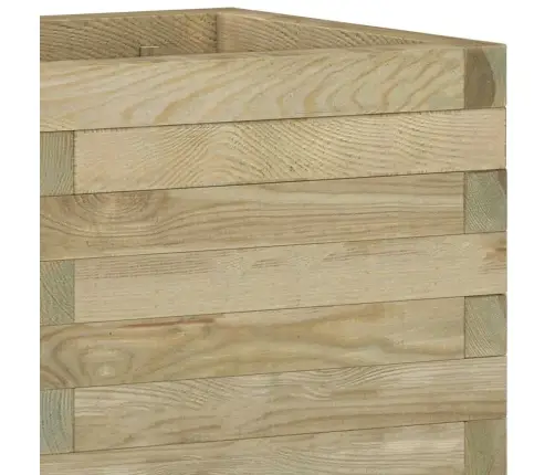 Vazonas, 50X50X40cm Mediena, Kvadratinis, Aukštas