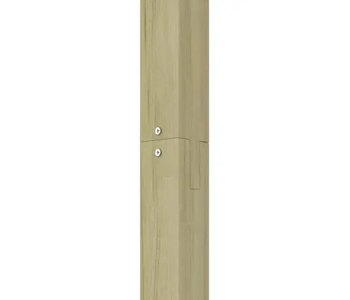 Dārza Pergola, 205X40X203 Cm, Koks Vidaxl
