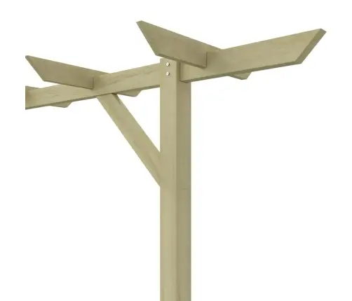 Dārza Pergola, 205X40X203 Cm, Koks Vidaxl