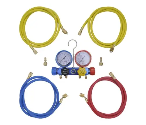 4-Suunaline Manifold Näidikukomplekt