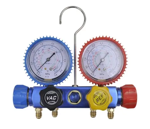 4-Suunaline Manifold Näidikukomplekt