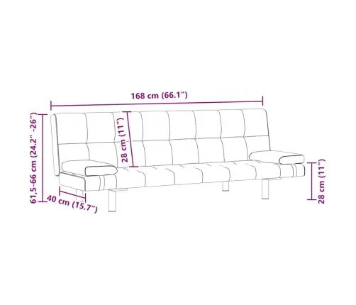 Izvelkams Dīvāns Ar 2 Spilveniem, Regulējams,Melna Mākslīgā Āda   Vidaxl
