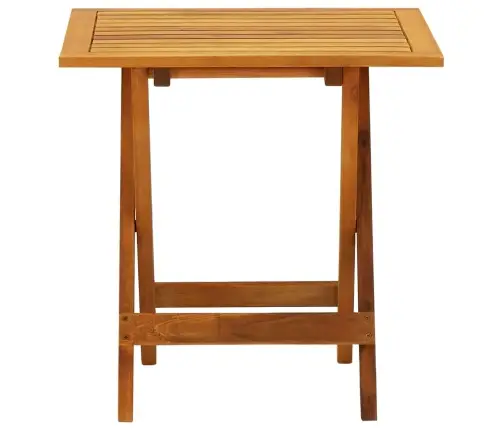 Bistro Galds, 46X46X47 Cm, Akācijas Masīvkoks  Vidaxl