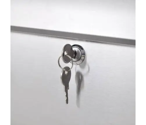 Dubultā Pastkaste Ar Statīvu, Nerūsējošs Tērauds  Vidaxl