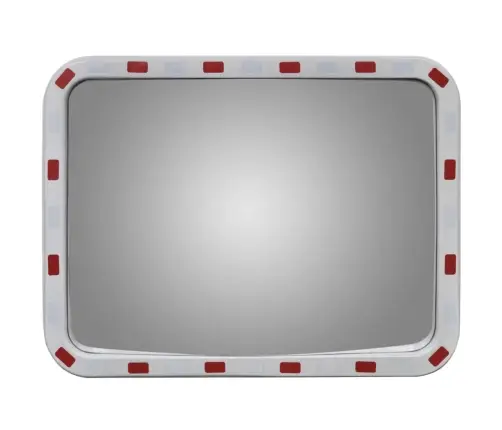 Kelio Veidrodis, Stačiakampis, 60X80cm Pc Plastikas, Su Atšvaitais