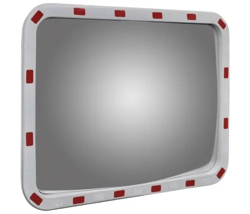 Kelio Veidrodis, Stačiakampis, 60X80cm Pc Plastikas, Su Atšvaitais