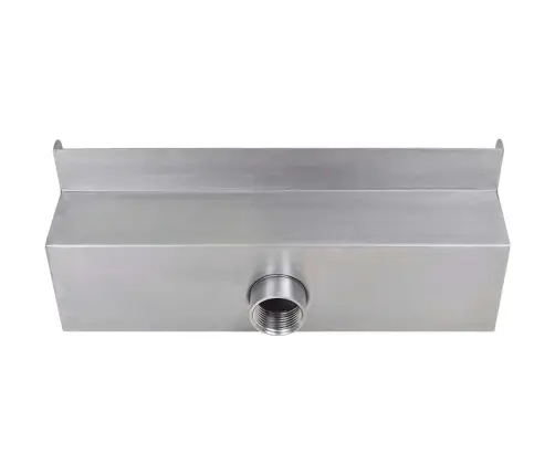 Baseina Ūdenskritums, Strūklaka Ar Led, Nerūsējošs Tērauds, 30 Cm