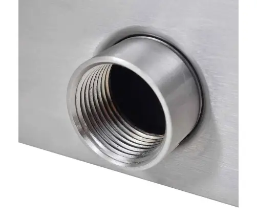 Baseina Ūdenskritums, Strūklaka Ar Led, Nerūsējošs Tērauds, 30 Cm