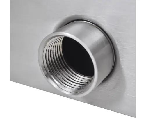 Baseina Ūdenskritums, Strūklaka Ar Led, Nerūsējošs Tērauds, 60 Cm