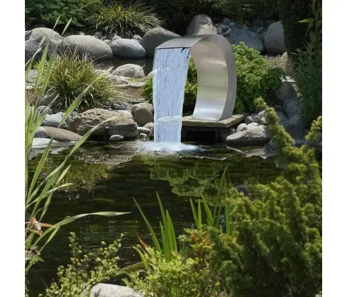 Dārza Baseinu Strūklaka, Nerūsējošais Tērauds, 45X30X60 Cm