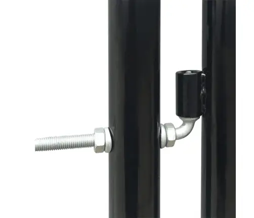 Vienviru Vārti, Melni, 100X250 Cm Vidaxl