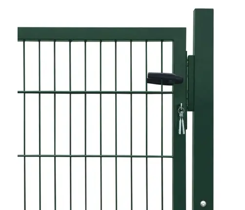 2D Vārti (Vienviru), Zaļi, 106X130 Cm Vidaxl