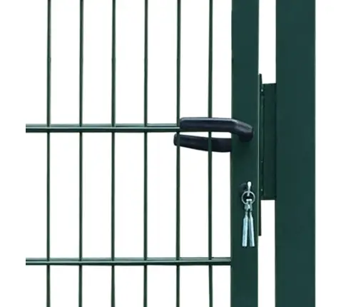 2D Vārti (Vienviru), Zaļi, 106X230 Cm Vidaxl