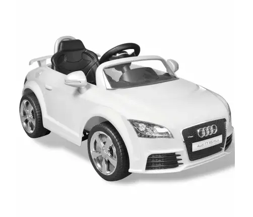 Mašīna Bērniem Audi Tt Rs Ar Tālvadības Pulti, Balta