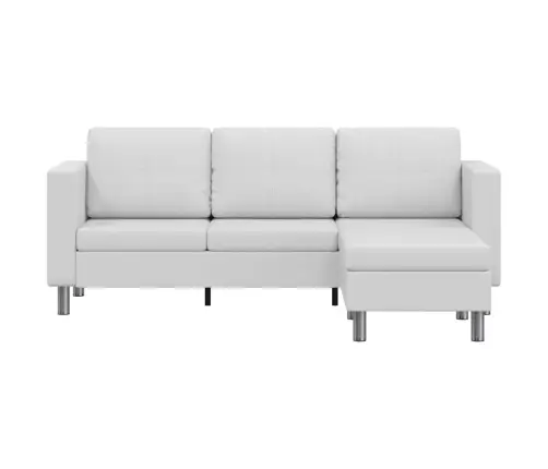 3 Istekohaga Nurgadiivan, Kunstnahast, Valge