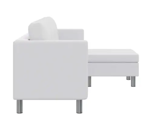 3 Istekohaga Nurgadiivan, Kunstnahast, Valge