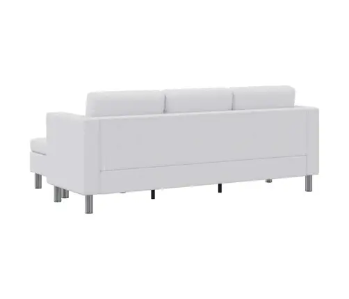 3 Istekohaga Nurgadiivan, Kunstnahast, Valge