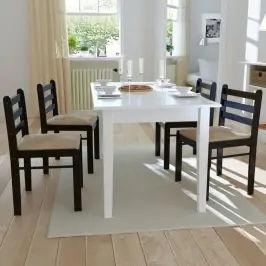 Valgomojo Kėdės, 4Vnt., Rudos, Bukmedžio Masyvas Ir Aksomas