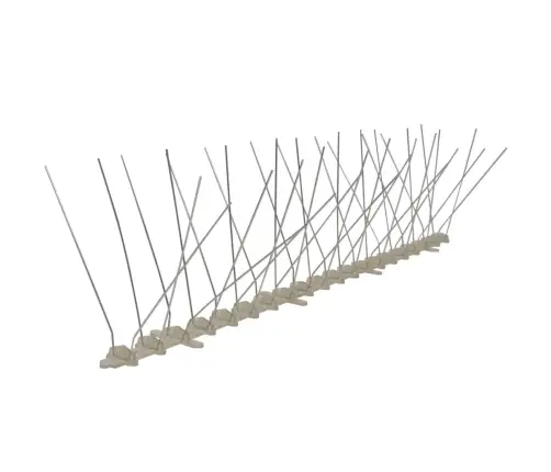 Putnu Atbaidīšanas Radzes, 4 Rindas, 6 Gab., 3 M, Plastmasa Vidaxl