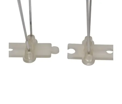 Putnu Atbaidīšanas Radzes, 4 Rindas, 6 Gab., 3 M, Plastmasa Vidaxl