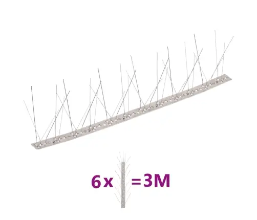 Smaigų Rinkinys Nuo Paukščių Ir Balandžių, 6 Vnt., 5 Eilės, 3M