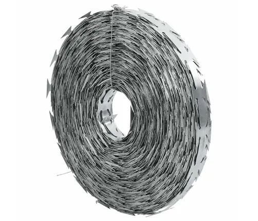 Dzeloņstieple, Bto-22, 100 M, Tērauds Vidaxl