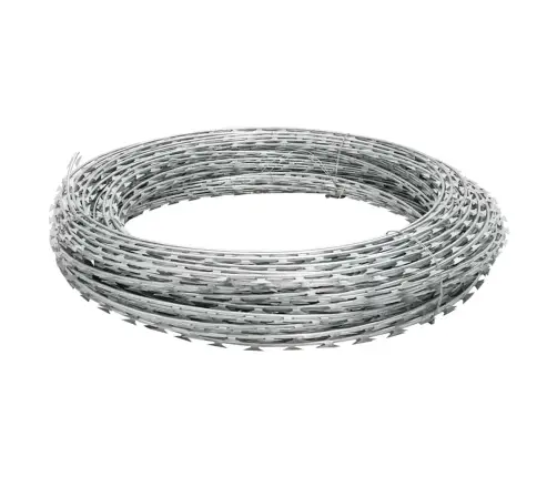 Bto-22 Pjaunanti Viela Concertina, Galvanizuotas Plienas, 150M