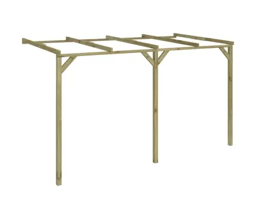 Pergola Vīteņaugiem, 2X4X2,2 M, Koks Vidaxl