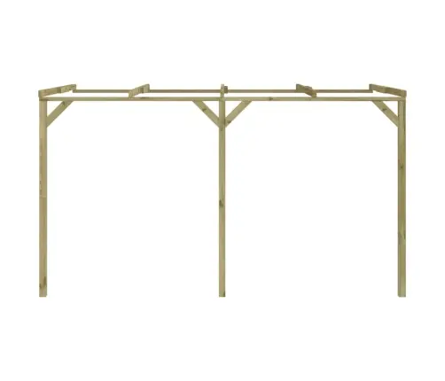 Pergola Vīteņaugiem, 2X4X2,2 M, Koks Vidaxl