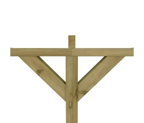 Pergola Vīteņaugiem, 2X4X2,2 M, Koks Vidaxl