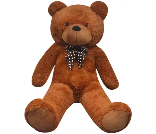 Rotaļu Lācis, Xxl, Brūns Plīšs, 85 Cm Vidaxl