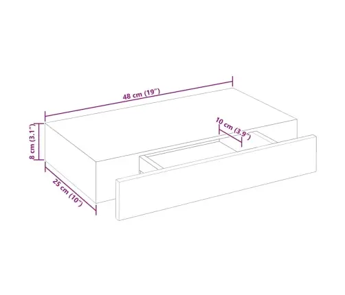 Sienas Plaukts Grāmatām Un Dvd, Ar Atvilktni, Balts, Mdf Vidaxl