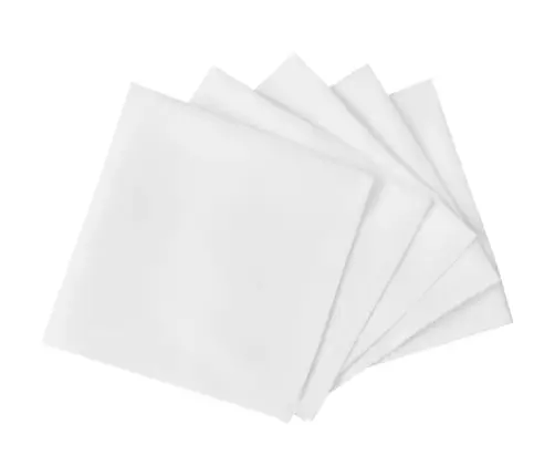 Vakariņu Salvetes, 25 Gab., 50 X 50, Baltas