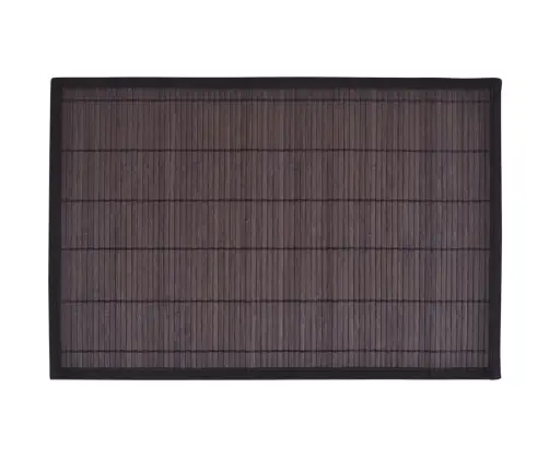 Bambukiniai Padėkliukai, 6Vnt., Tamsiai Rudos Spalvos, 30X45Cm